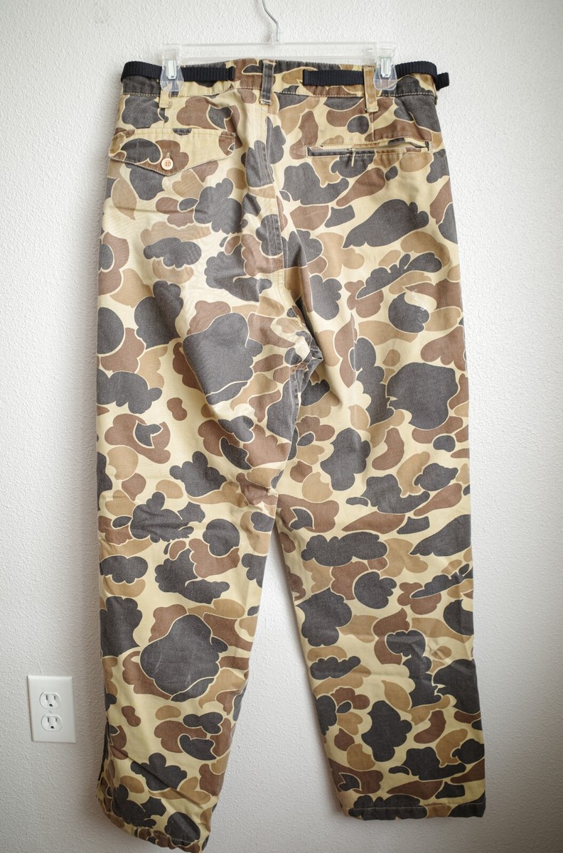 Vintage Columbia Gore-Tex Duck Camo Hunting Pants W34 L32