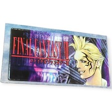 Sony PlayStation 1 PS1 Final Fantasy VIII 8 Vintage VTG Memory Card Sticker