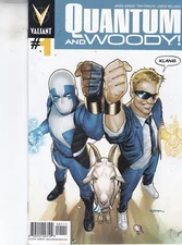 VALIANT ENTERTAINMENT QUANTUM & WOODY VOL. 2 #1 JULY 2013 SAME DAY DISPATCH