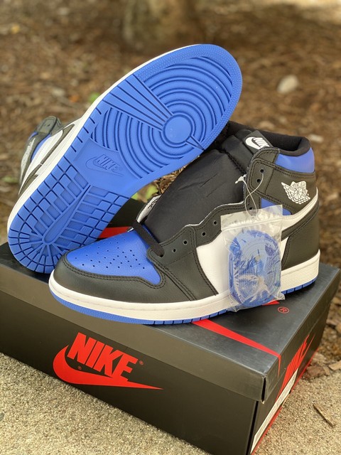 Jordan Retro 1 High Og Royal Toe Size 10 | eBay