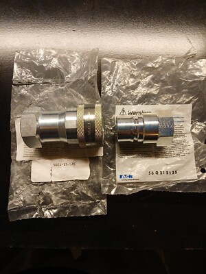 EATON AEROQUIP 5601-12-12S Hydraulic Quick Connect  3/4-14  5602-12-12s Set