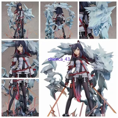 New 1PC 28cm Arknights Texas Elite 2 1/7 PVC Action Figure Collection Toy Gifts
