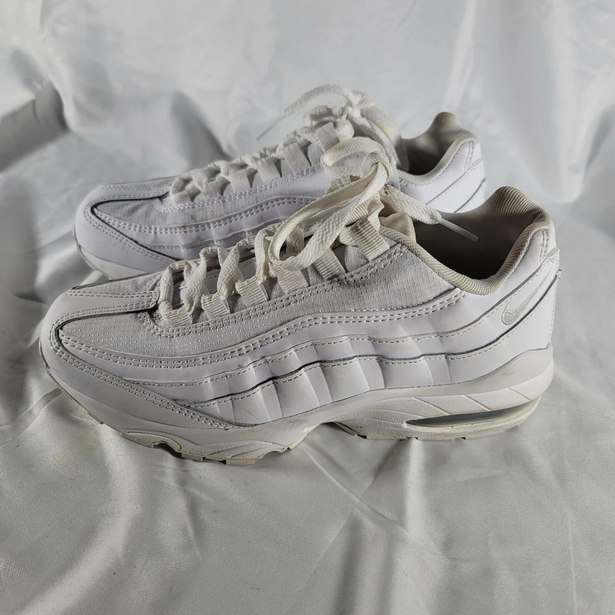 Air max deals 95 platinum white