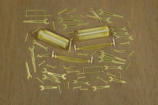 Brengun BRL48050 - 1/48 Tools Set - Etched Set - New