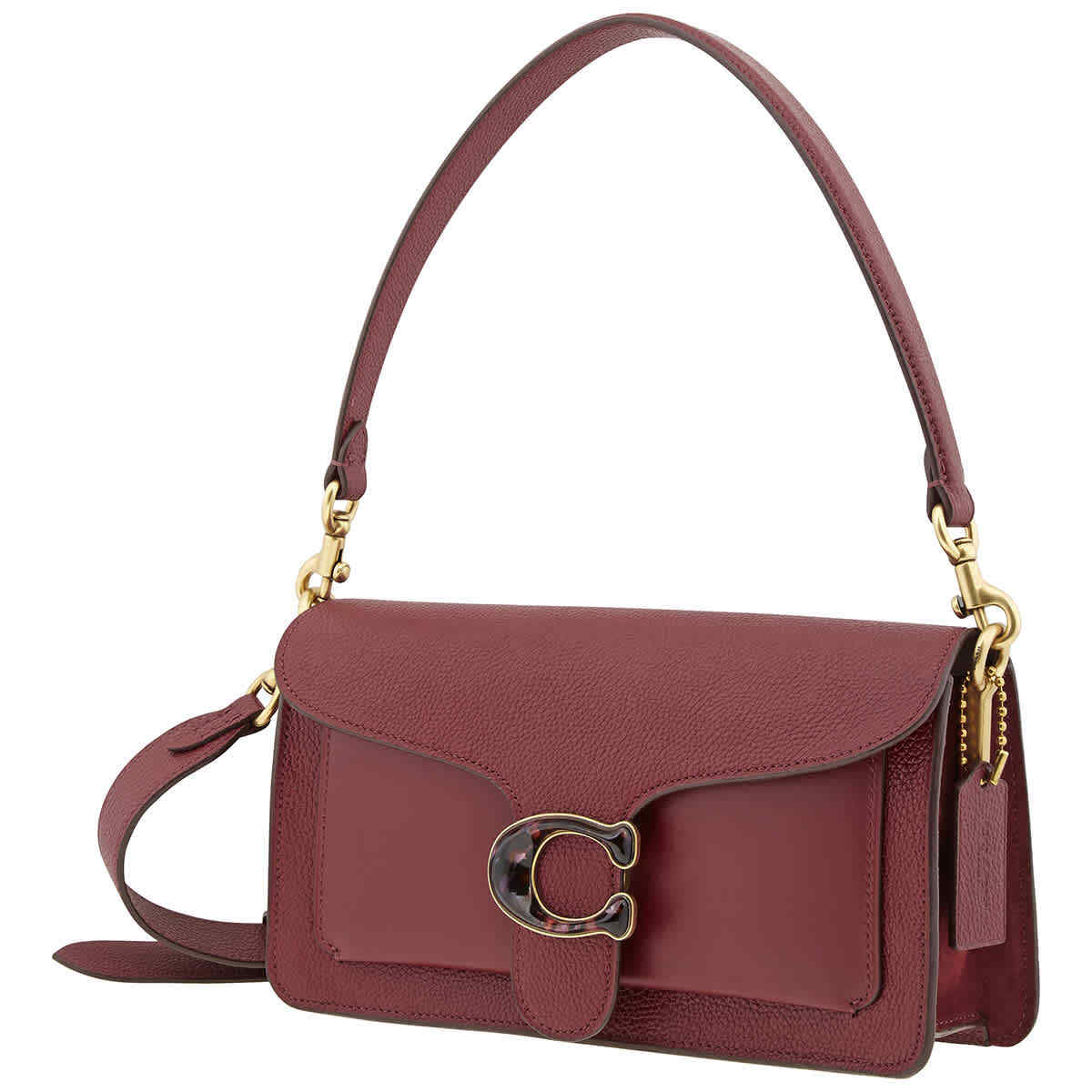 coach tabby deep red