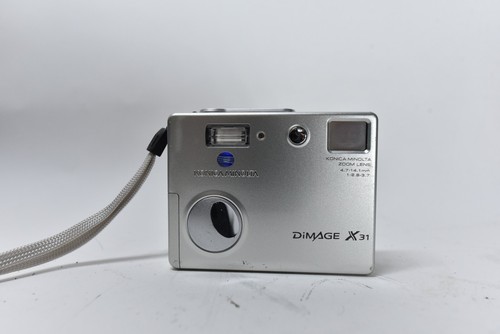 Konica Minolta Dimage X31 Silver Compact Digital Camera 3.2mp 3x Optical - BOXED - Picture 3 of 12