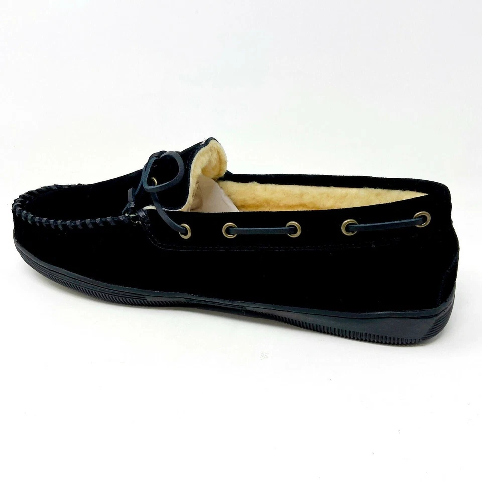 Zapato sin cordones Tamarac by Slippers International Arizona negro para hombre cómodo Foto 3 de 4