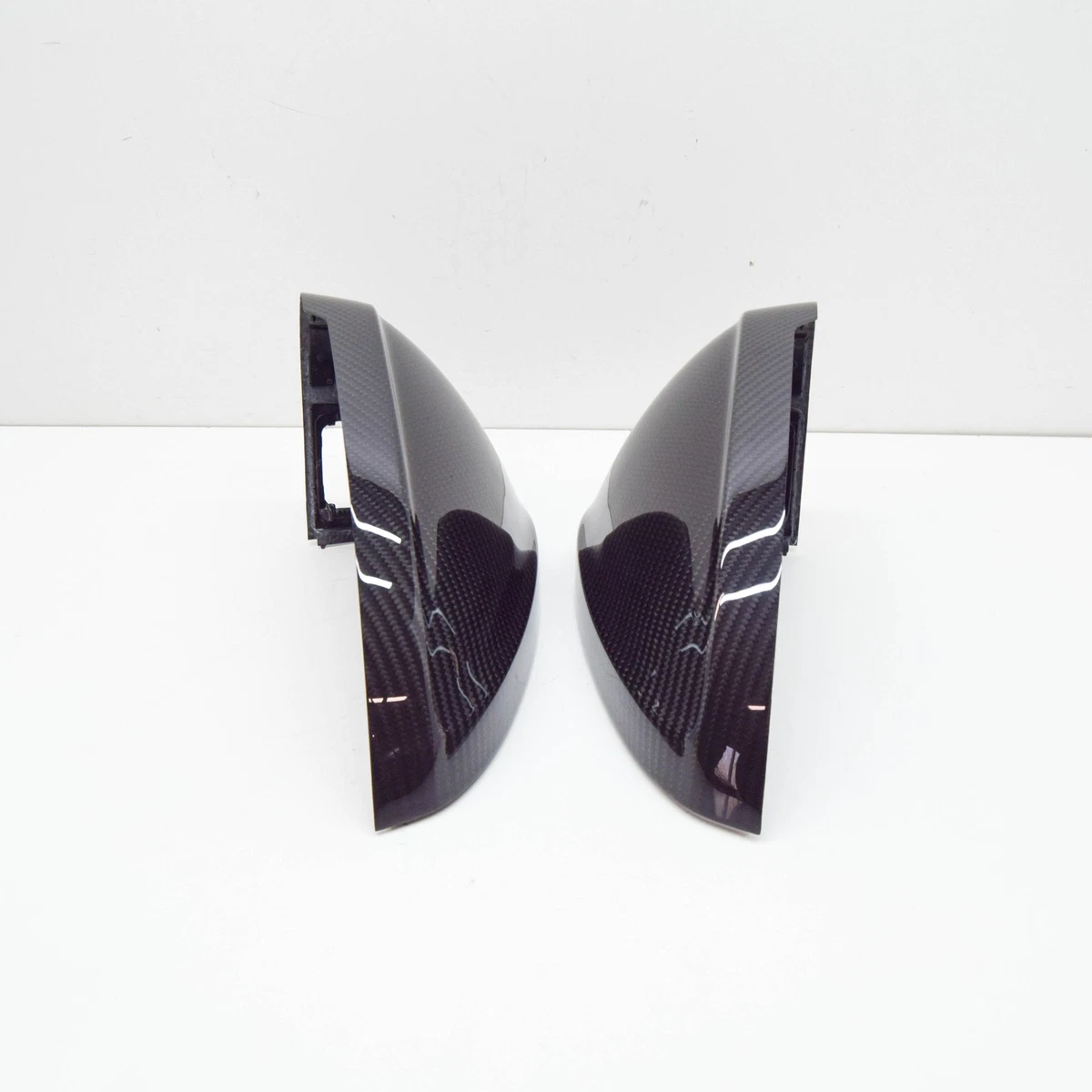 AUDI A4 B9 Exterior Mirror Housing Trim Set Carbon 8W0072530A3Q0