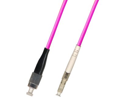 150M Multimode Simplex 40Gb OM4 Fiber Optic Patch Cable Cord 50/125 FC-LC