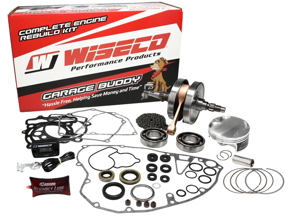 Kit completo de reconstrucción del motor Honda CRF450R 2013-2016: Wiseco Garage Buddy Foto 2 de 4