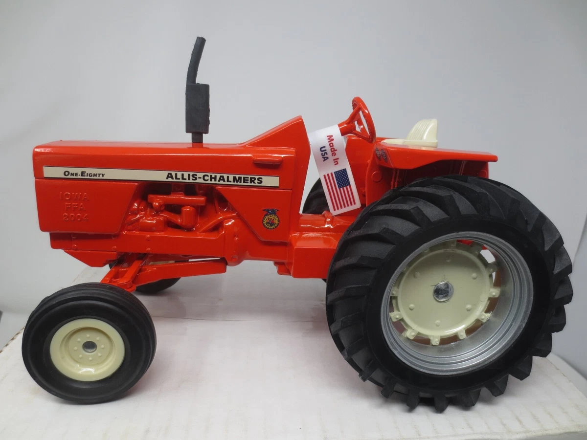 SCALE MODELS 1 16 ALLIS CHALMERS 180 ONE EIGHTY FARM TOY TRACTOR IOWA FFA