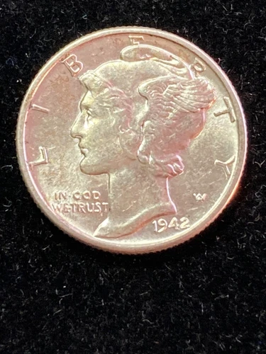 1942 P Mercury Dime Uncirculated