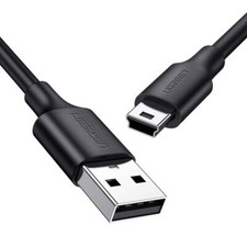 USB 2.0 to USB mini cable 1m black; UGREEN/10355