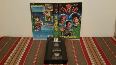 Pin pon : Pompiers cow-boys & pompier de l'espace Tape & clamshell FRENCH quebec