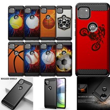 For Moto One 5G ACE Flex TPU Fiber SET6 Matte Case Slim Flexible