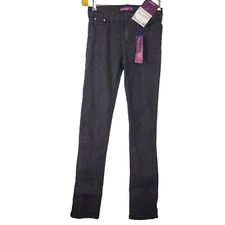 Vigoss Women's Jeans Denim Leggings Size 14~26"W × 29"L~Black~NEW w/Tags NWT 