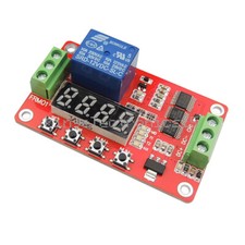 12V Automation Delay Multifunction Self-lock Relay Cycle Timer Module PLC Home