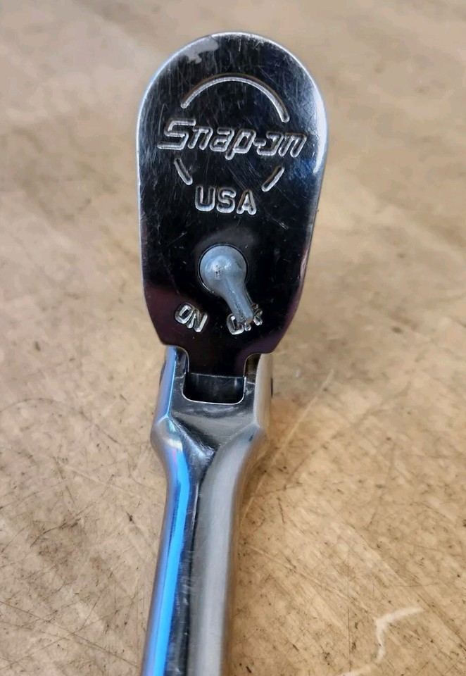 Snap On FHLFD80A 3/8" Drive Long Hard Handle Flex Head Ratchet eBay