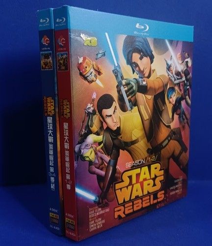 Star Wars Rebels Season 1-4:8-Disc All Region New Box Set - Photo 2/2