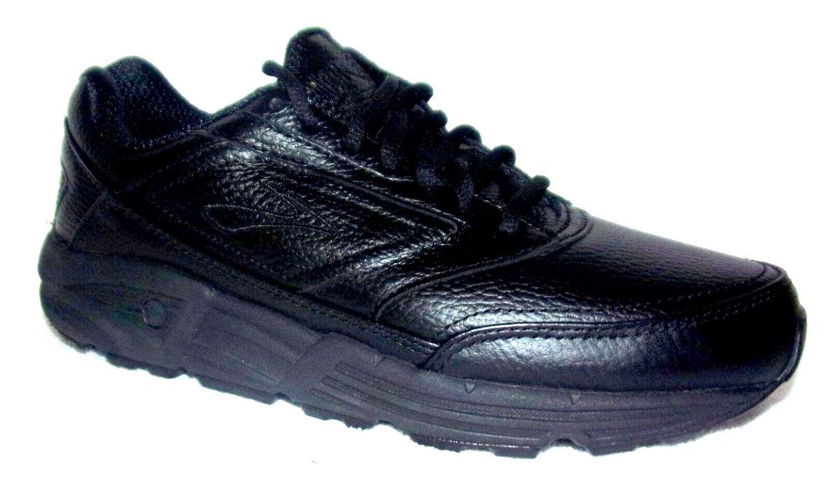 Brooks Addiction Walker Black Leather Walking Shoes Sneakers Size 13 NARROW B Brooks Addiction Walker V-Strap Walking Shoe (Women) - Black  main image 2