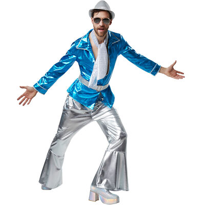 Glitzer Hemd Herren - Disco Outfit Mit Pailletten Für Karneval & Partys