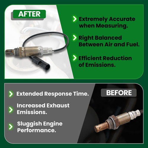 Upstream O2 Oxygen Sensor Fit Buick Cadillac Chevrolet GMC Oldsmobile Pontiac - Picture 2 of 16