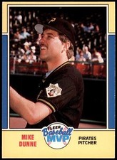 Mike Dunne #11 1988 Fleer Baseball MVPs