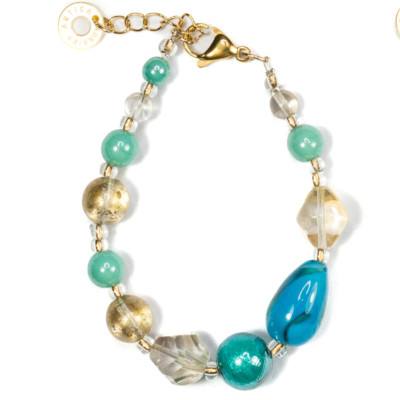 ANTIKE MURRINA VENEDIG ART.BL7CPE2307 ARMBAND CELESTIA TOP TÜRKIS