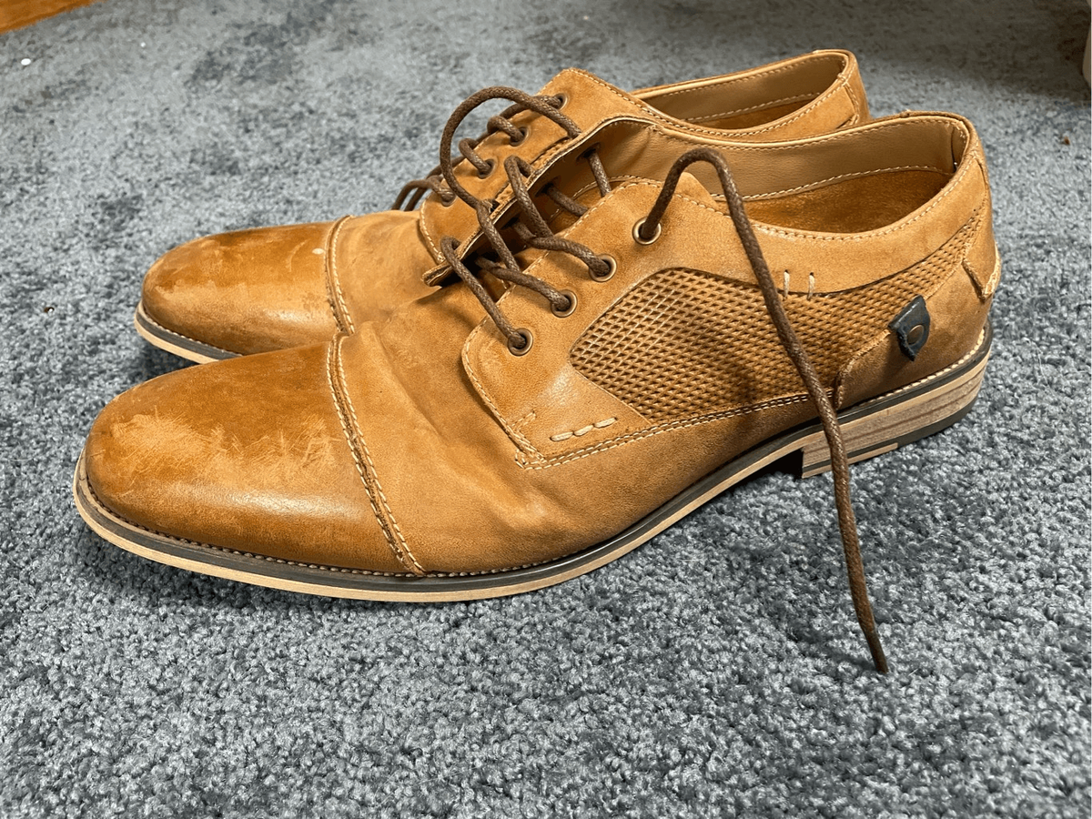 Steve Madden Mens 11 Jagwar Leather Oxford Casual Dressy  display picture 3