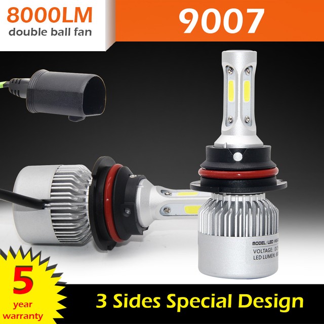 9007 HB5 LED Headlight Bulbs For International Truck 4300 4400 Series