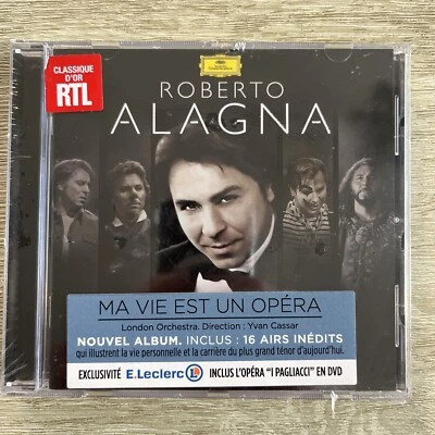 Roberto Alagna | Ma Vie Est Un Opera - Cd + Dvd I Pagliacci | NEUF Sous Blister - Photo 1/2