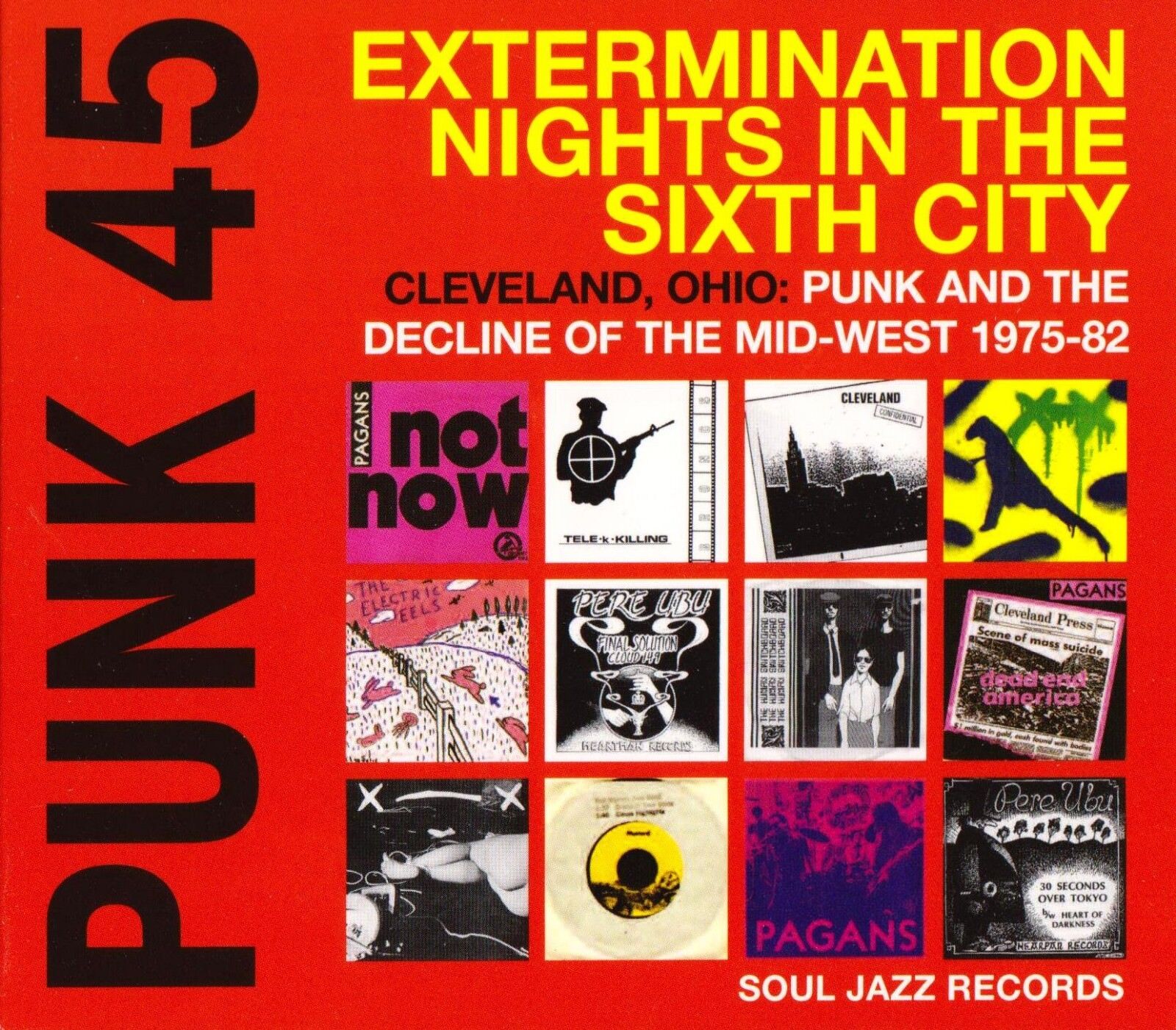 Punk 45: Extermination Nights in the Sixth City-CD The Pagans-Pere Ubu-The Defni