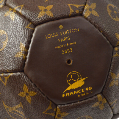 Louis Vuitton Monogram 1998 World Cup Memorial Soccer Ball M99054