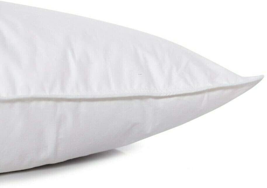 Pillows Soft Cotton Blend Bounce Back Medium Support Bed Pillows Sets 2