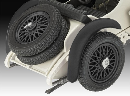 Revell Modellbausatz -Benz SSKL Rennwagen – Legendäres Leichtbau-Coupé mit 71... - Bild 6 von 6