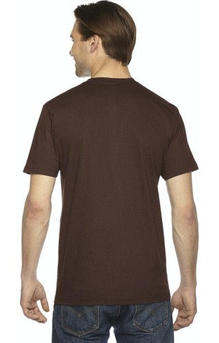 T-shirt girocollo American Apparel fine jersey 2XL - CA15387 - Foto 3 di 4