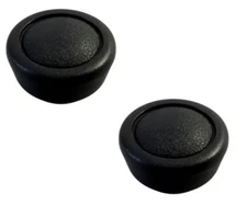 2 pcs of = Window Winder Crank Handle KNOBS BLACK for 2000 thru 2011 Ford Focus