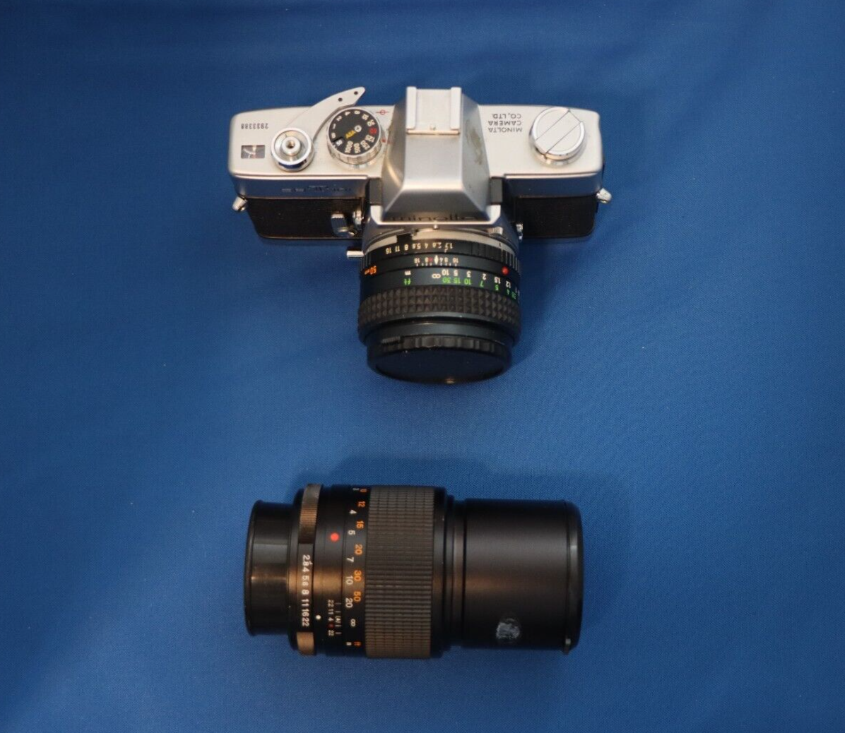 MINOLTA SRT-101 + MC ROKKOR-PF 58mm F1.7 +Zoom lens is
