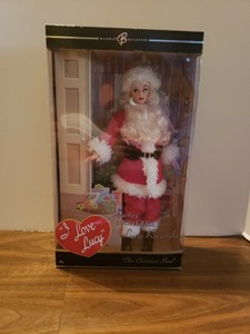 i love lucy santa barbie