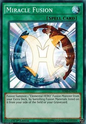Miracle Fusion SDHS-EN024 Common 1st Edition Yu-Gi-Oh! TCG