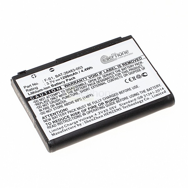 Akku Li-Ion FüR Blackberry - Ersetzt F-S1 BAT-26483-003-image
