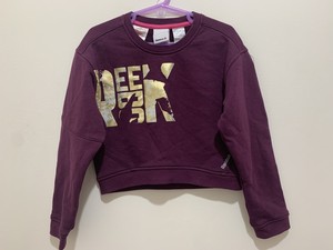 maroon pink sweatshirt
