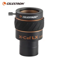 1.25 Inch Celestron X-Cel LX 2x Barlow Lens Eyepiece for Astronomical Telescope