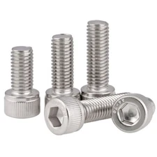 10/20/50/100PC M3 Stainless Steel Allen Hex Bolts Socket Cap Screws Head DIN912
