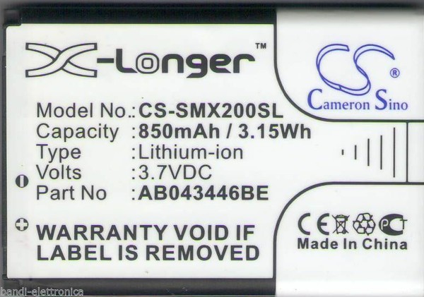 Batterie Samsung SGH-C260 SGH-C270 SGH-C300 SGH-C450 SGH-C520 SGH-D520 SGH-D720-image