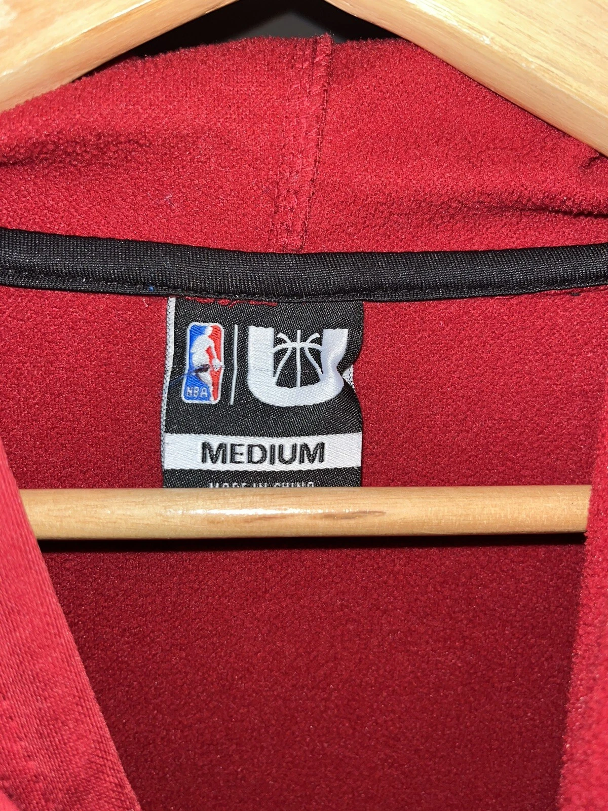 VETEMENTS Cleveland Cavaliers NBA Apparel Felpa con Cappuccio Uomo Medium Rosso