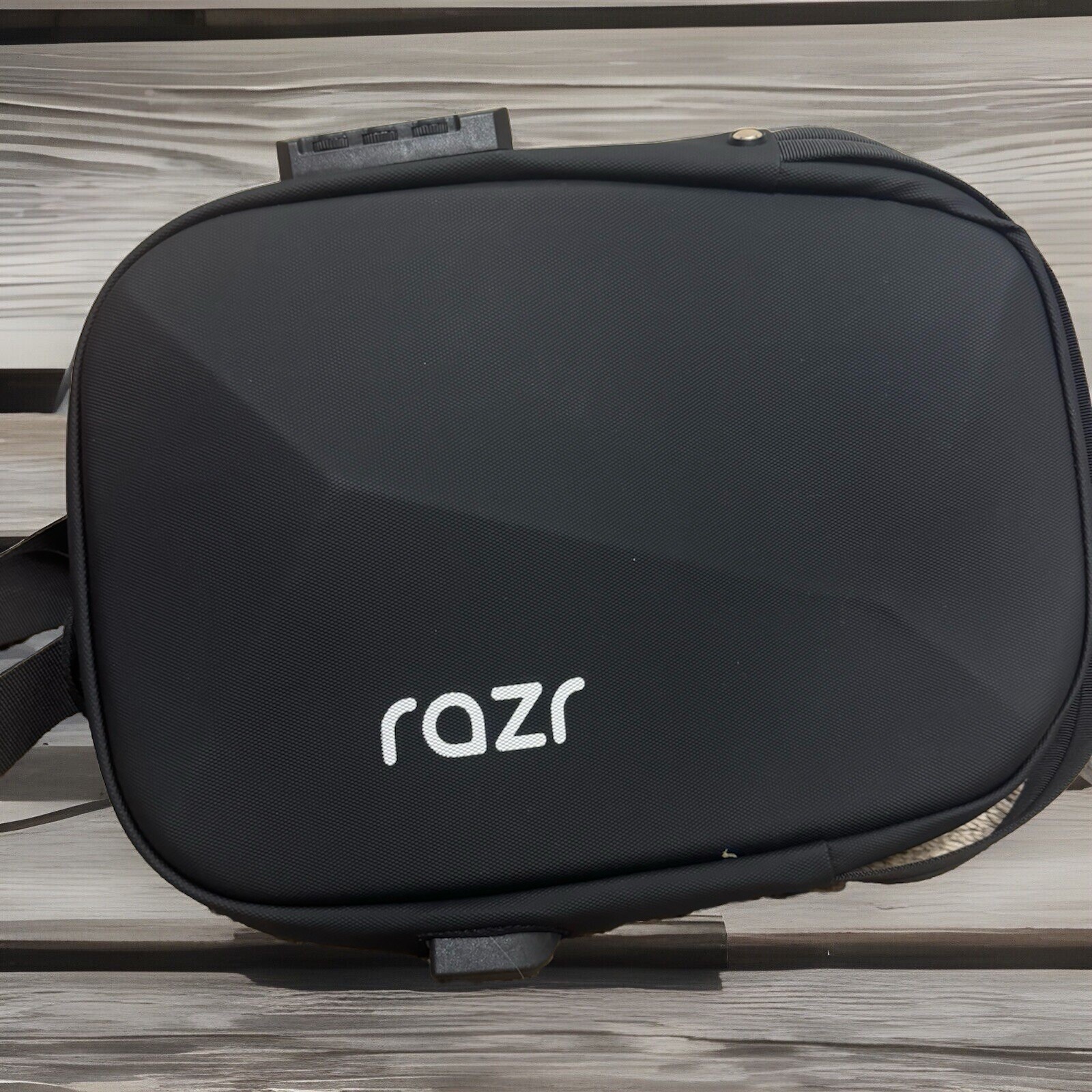 Slim Tablet Sling Bag with Built-in Charger and Secure Lock-image