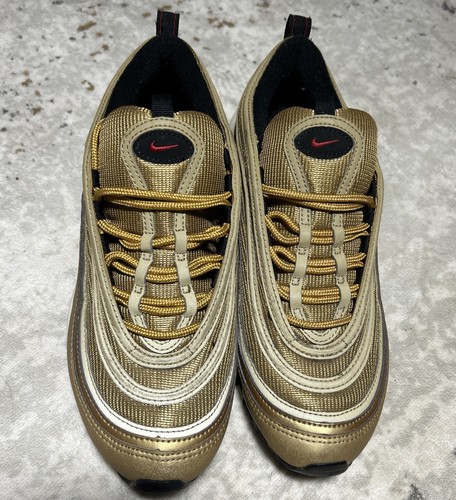 Nike Air Max 97 OG 2023 Low Metallic Gold Size 8.5 - Picture 5 of 14