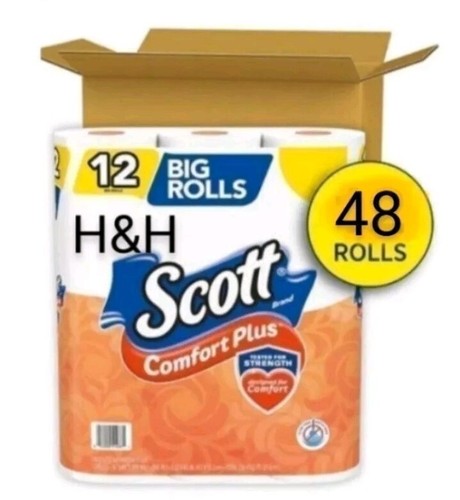 SCOTT Toilet paper 48 Rolls Household Bundle toilet paper Bundle