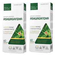 Ashwagandha 500 Mg - 120 Kapseln - Withania Somnifera Extrakt - Medica Herbs
